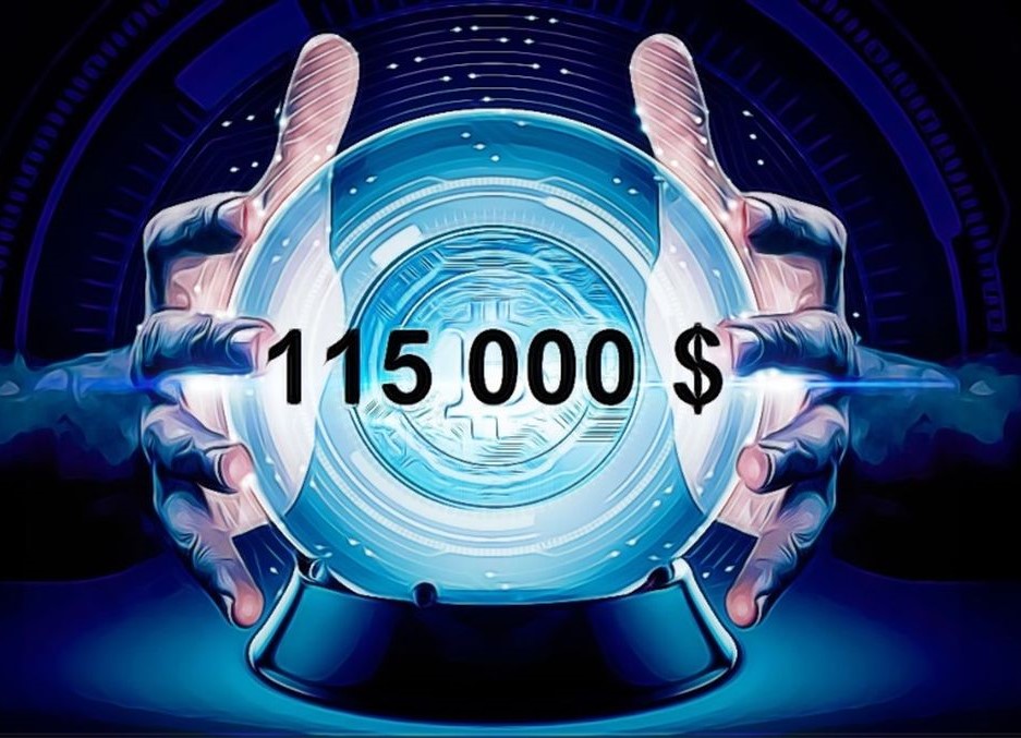 Bitcoin na 115 000 USD