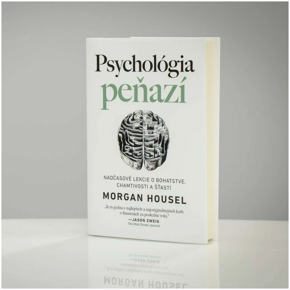Najlepšie knihy o investovaní - Psychológia peňazí (Morgan Housel)